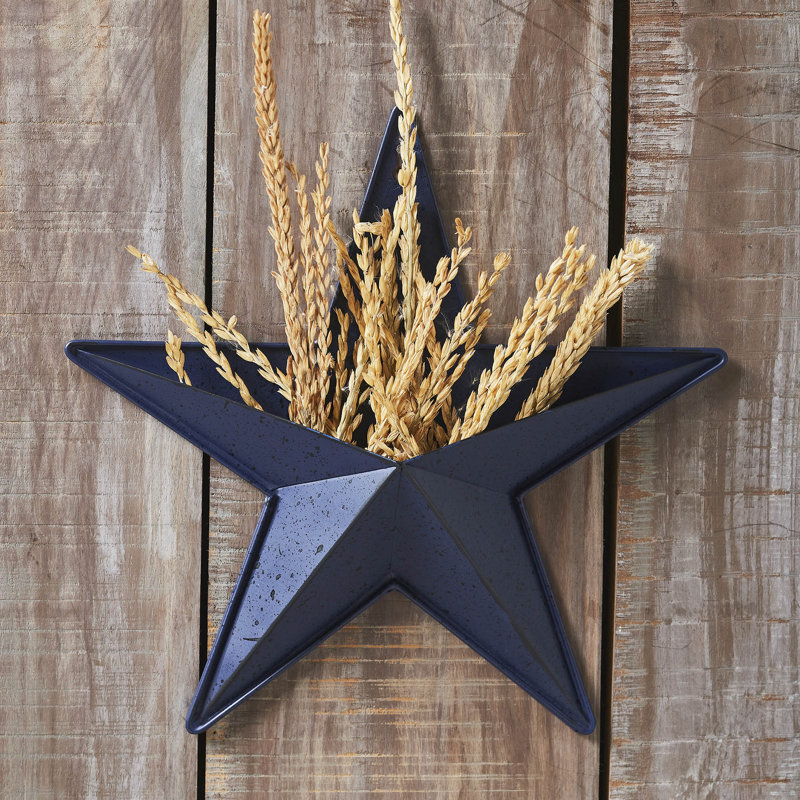 Festive Finds Wall Decor Metal, Navy