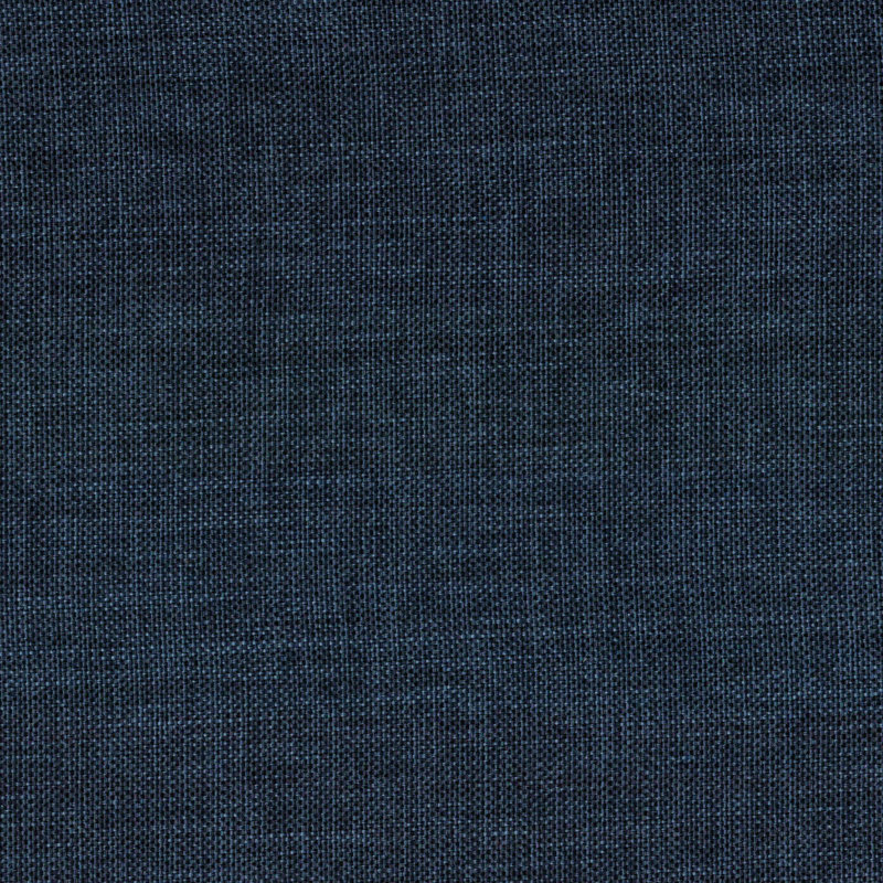 Fauteuil l 28 po Donham, Tissu performance natté bleu marine Jitterbug, Noir