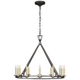 Chapman & Myers Darlana Medium Single Ring Chandelier