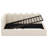 Twin Size Upholstered Daybed With Scallop-Shaped Guardrail And Hydraulic Storage, Velvet Ottoman Sofa Bed, Metal Slatted Frame-1900157325