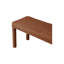 Banc de salle à manger rembourré 60 po Dotty-1084438034