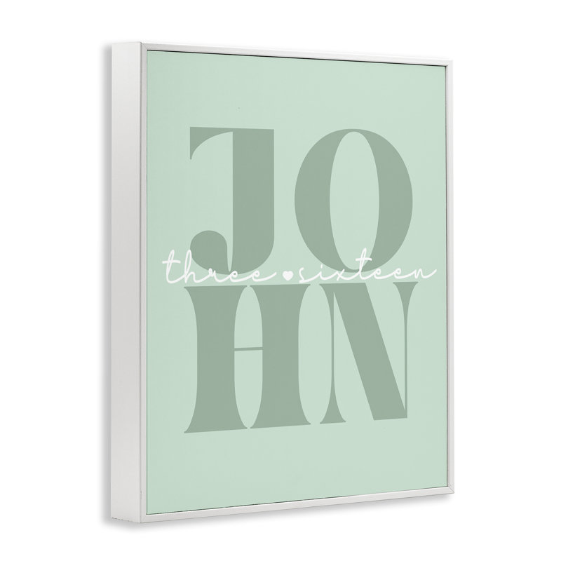  John Proverb sur vert, estampe numérique par Daphne Polselli, H 14 po x l 11 po