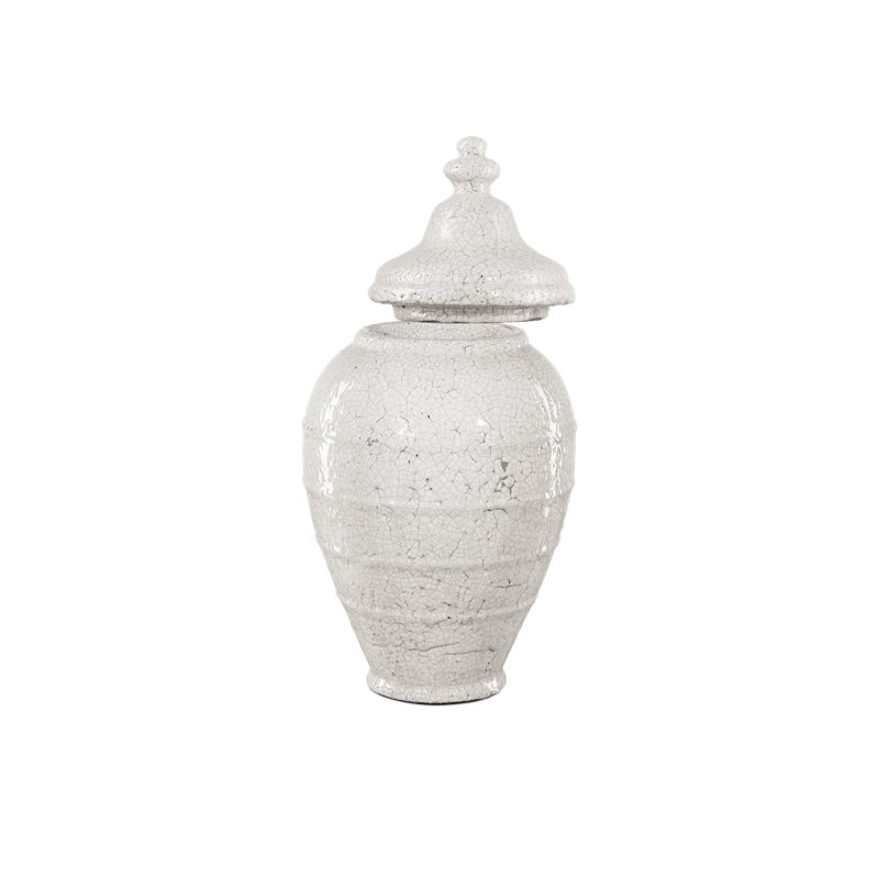 Virginal Medium Jar, 23.5" H x 12.5'' W x 12.5'' D