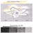Izzabella 24.6" 7 - Blade LED Dimmable Flush Mount Ceiling Fan with Light and Remote-5041664