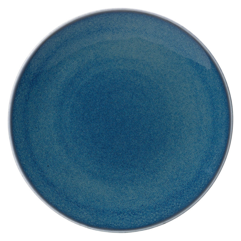 Art Glaze Bone China Charger, Candied Sky