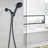 Handheld High Shower - 5 Adjustable Settings, Removable , Oil-Rubbed Bronze, Hose Included Bronze Head Mode Handheld, Strong Spray Performance, Easy Installation, Abs Made-121169443