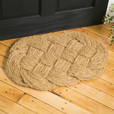 Private Jungle 23.5 x 15.5 Striped Outdoor Indoor Welcome Mat