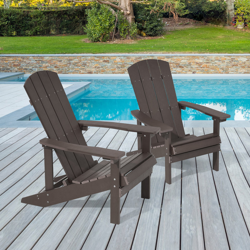 HIPS Adirondack Chair, Coffee