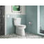 Toilette allongée deux pièces Brella 1,28 GPF (siège non inclus)