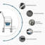 Multifunction Mobile Toilet Commode Shower Chair