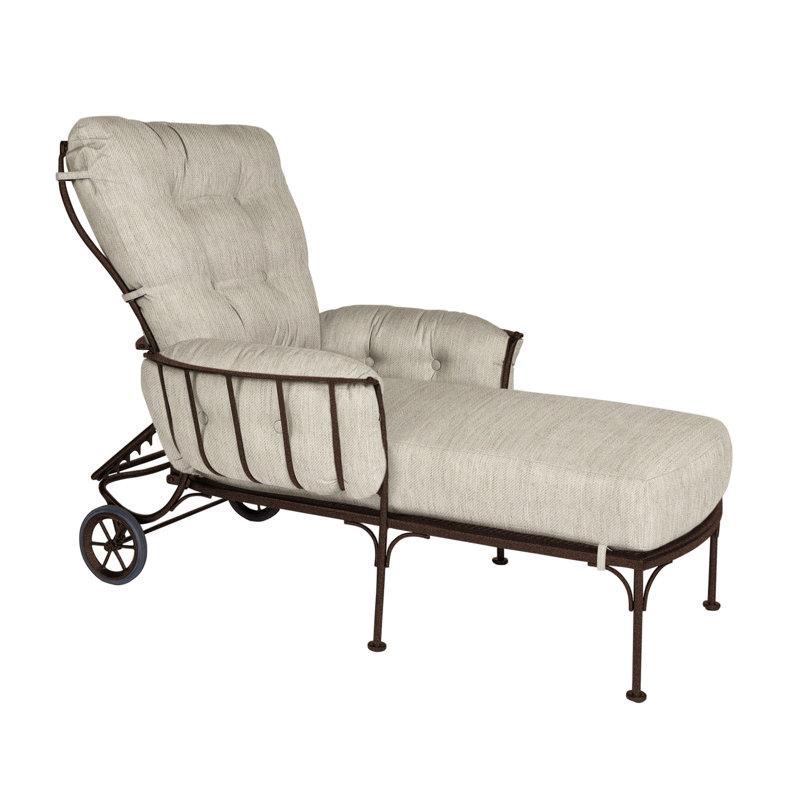 Monterra Outdoor Chaise Lounge, Copper Creek, Alcazar Redwood