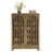 Wooden 6-Tier Shoe Storage Cabinet with Louver Doors, Adjustable Shelves for Entryway, Living Room, Bedroom-546901255