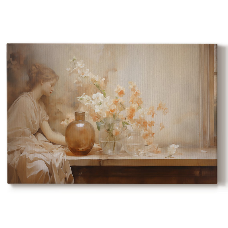 Beautiful Women-V -Gallery Wraraped Cavas, 8 x 12