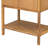 Sophisticated Oak Veneer Cabinet With Multiple Storage Functions-258558526
