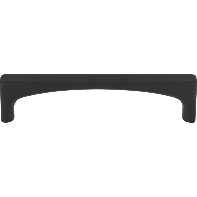 Riverside Bar pull, Flat Black, 3 3/4"