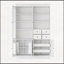 Grand buffet autoportant avec rehausse, 47,2 x 15,7 x 75 pouces, 4 tiroirs, tablettes de porte et plateaux coulissants pour un rangement et une élégance améliorés-1337896056