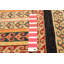 Tapis rouge unique noué à la main 2 pi 4 po x 4 pi 8 po One Of Kind