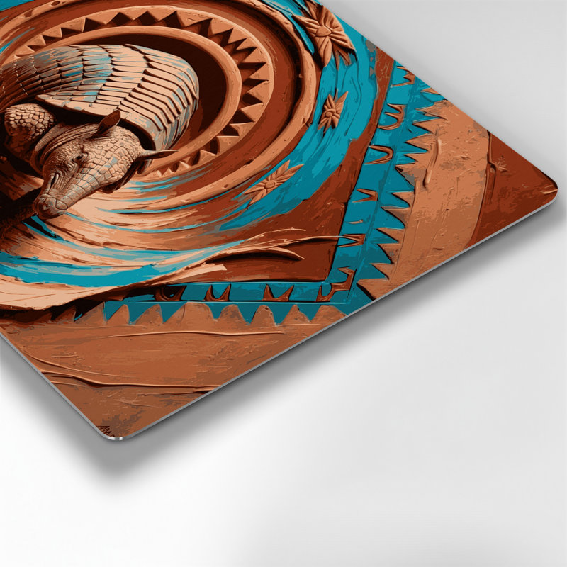 Art mural en métal Southwestern Animals, H 24 po x l 36 po