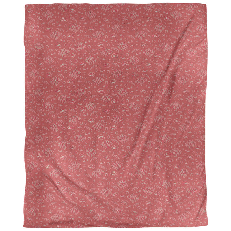 Housse de couette, Housse de couette pour lit simple, Pêche/blanc, Microfibre
