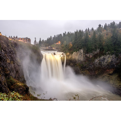 Snoqualmie Falls in Washington par Haveseen - photographie sur toile tendue