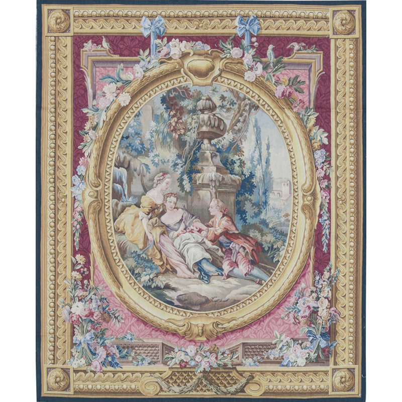 Hand-Knotted High-Quality Beige and Gold Area Rug