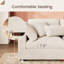 Canapé-lit modulaire avec rangement Bouley Beige-900277143