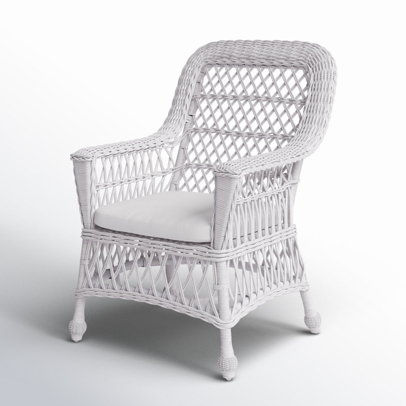 Outdoor Lounge Chair, White