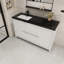 Valerieann 58.82'' Single Bathroom Vanity with Plastic Top-178214632