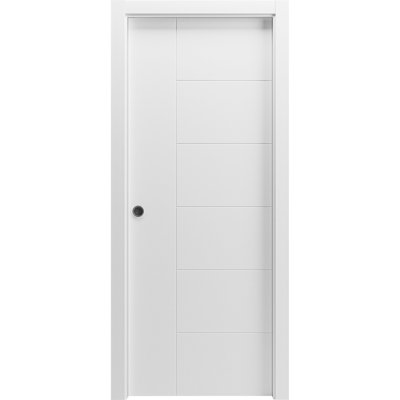 Portes à panneaux en bois