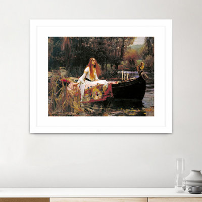 La Dame de Shalott, 1888 po, avec passe-partout