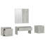 Highpoint vidaXL Hallway Furniture Set Engineered Wood-751365201