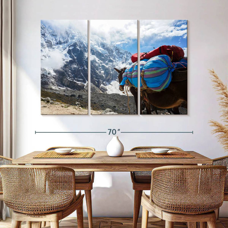 Brampt Peruvian Mountain Donkey, 24" H x 38" W