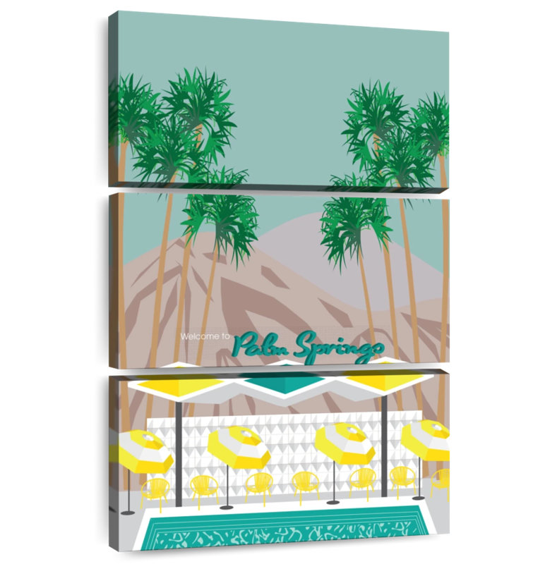 Piscine Palm Springs, H 50 po x l 32 po