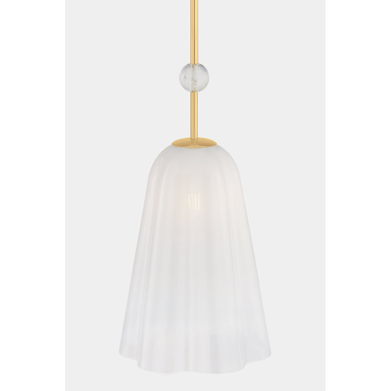 Luminaire suspendu Cambria Heights en laiton vieilli