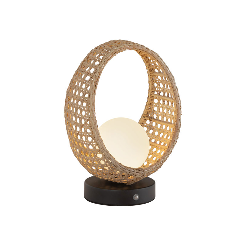 Lampe fantaisie en métal Lanai, H 10,63 po x l 7,38 po x P 5,63 po