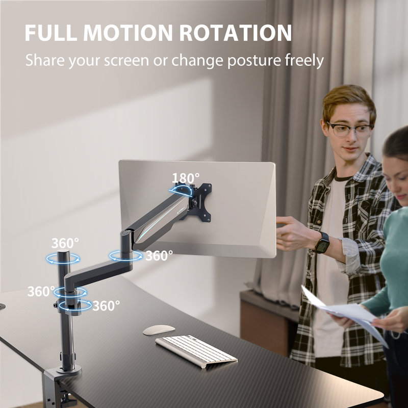 Blue Elephant Single Screen Desktop Mount