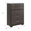Commode verticale
