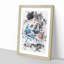 Planet Earth - Picture Frame Painting Print-56859265-56859263