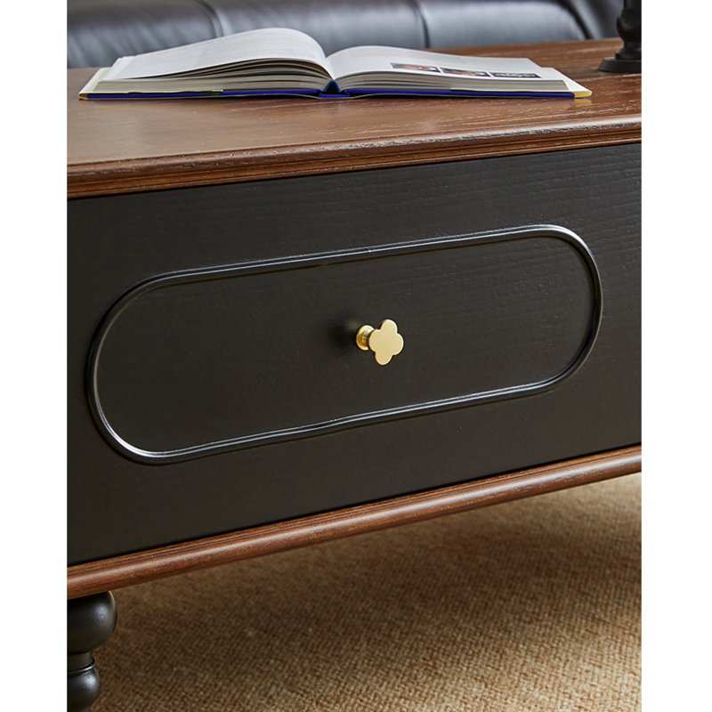 Table basse de style rétro américain