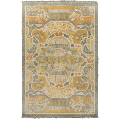 Becket Wool Floral Indoor Rug