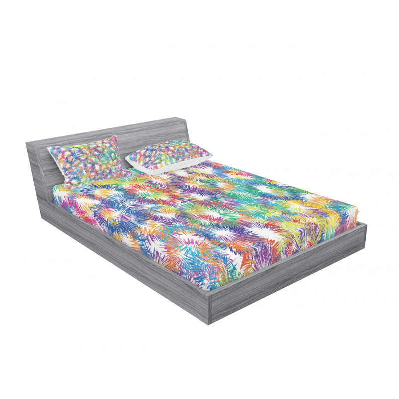 Microfiber Sheet Set, Full/Double Sheet Set with Fitted Sheet
