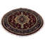 Kassiani Oriental Area Rug in Red