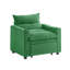 Fauteuil convertible en velours-1030213895
