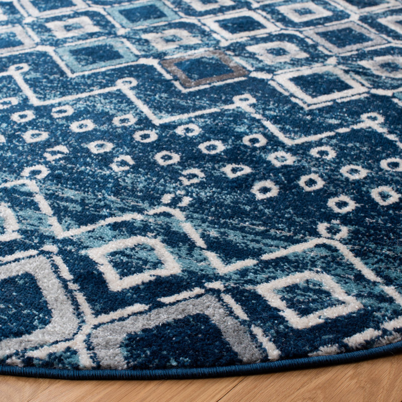Sturges Performance Southwestern Rug, Round 6'7"