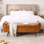 Shaneta 55"W Vegan Leather Storage Bench Storage Ottoman for King Size Bed-1350347699
