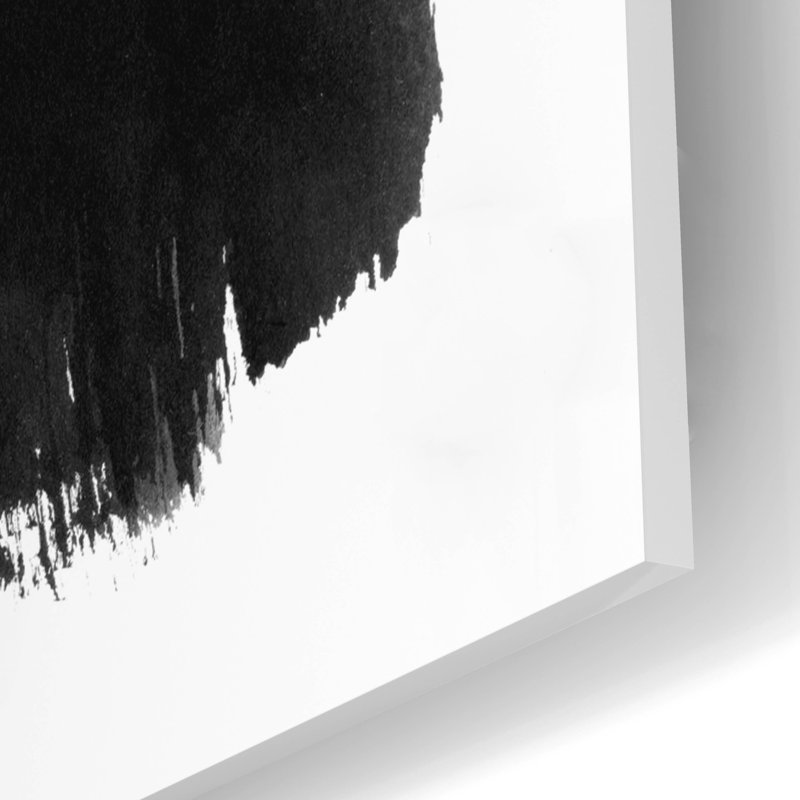 Red Barrel Studio® «Lune Rouge» par Pechane, art mural en verre acrylique, ACR-39515, H 16 po x l 12 po x P 0,13 po