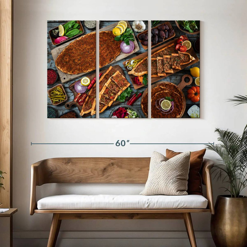 Yarlin Table Of Turkish Cuisine, 32" H x 50" W