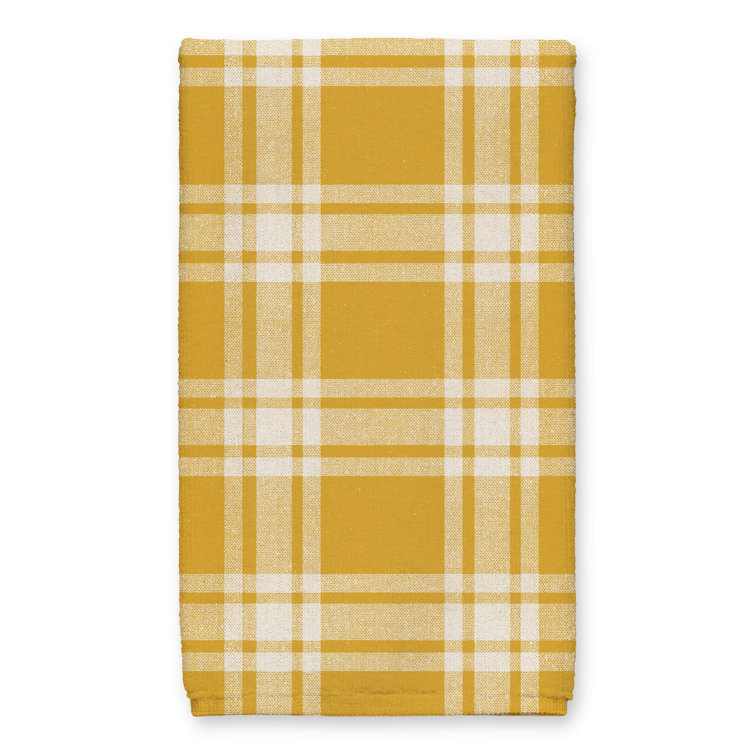 Gracie Oaks Checkered Tea Towel