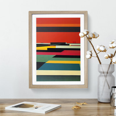 XV1022-3765X Retro Abstract Art No.1 - Print