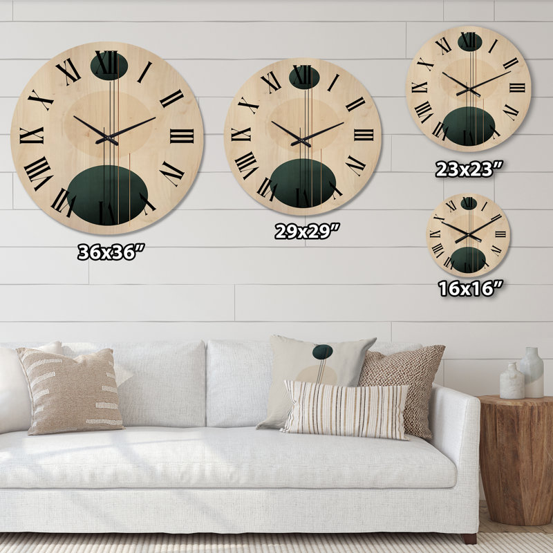 Horloge murale Anguel, Moyenne